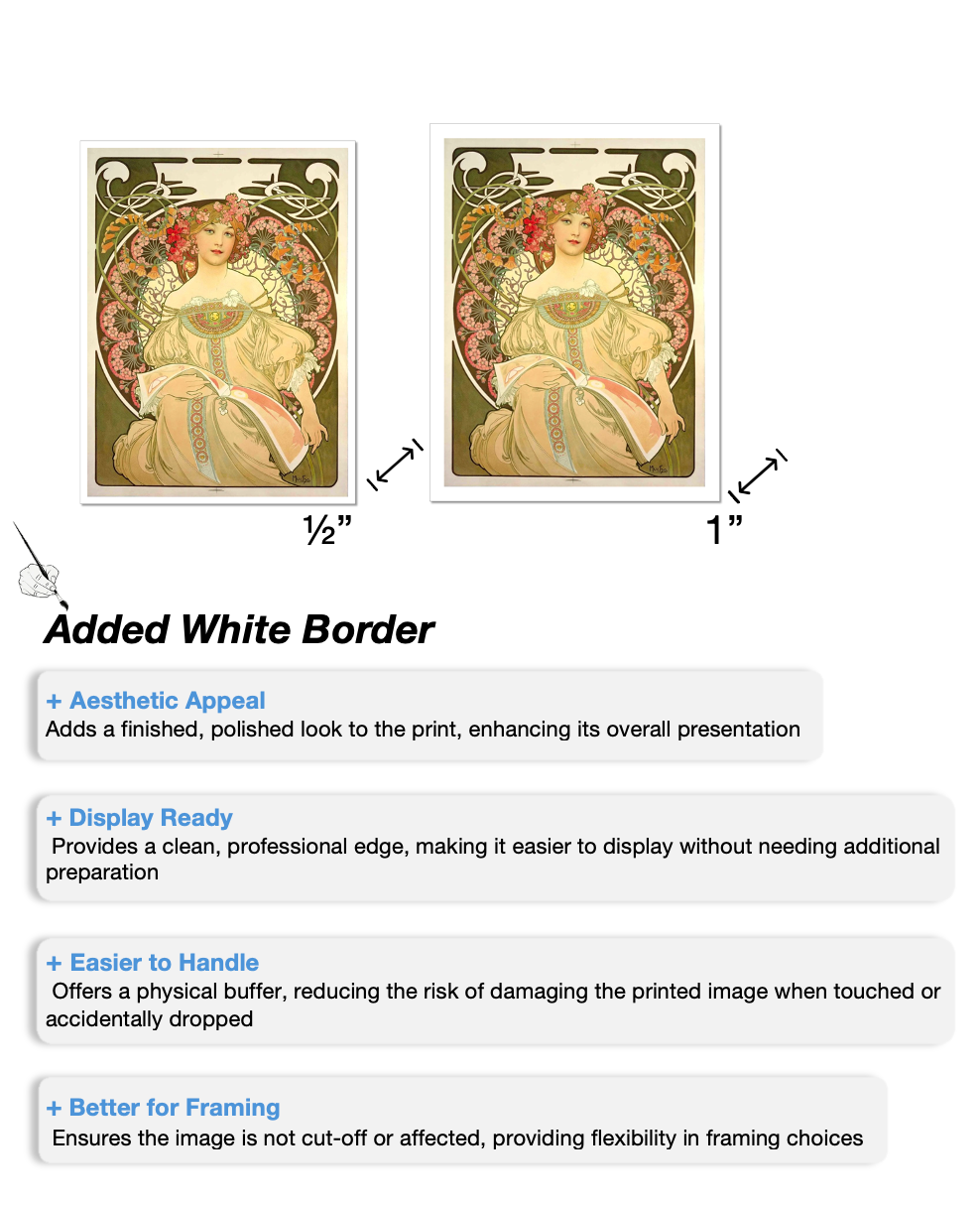 Alphonse Mucha - Reverie (1898) Art Print