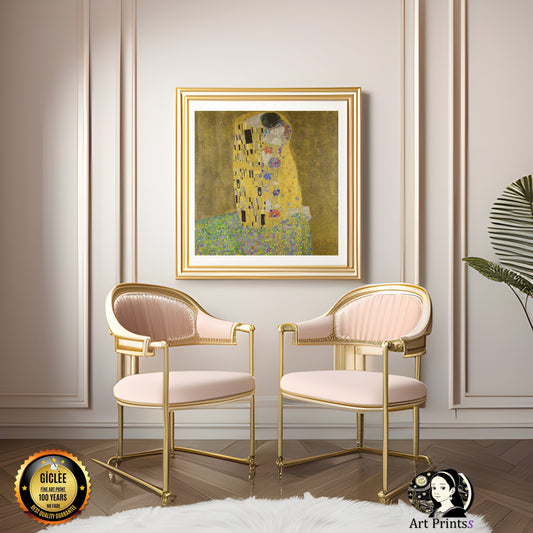 Klimt - The Kiss (1907–1908)-Gustav Klimt-ArtPrintsS