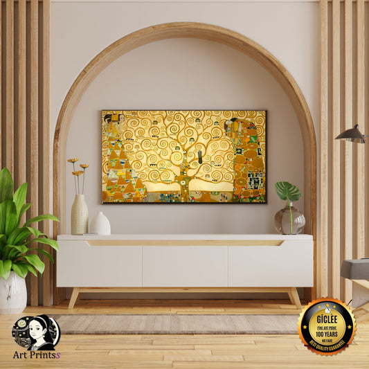 Klimt - Tree of Life (1909)-Gustav Klimt-ArtPrintsS