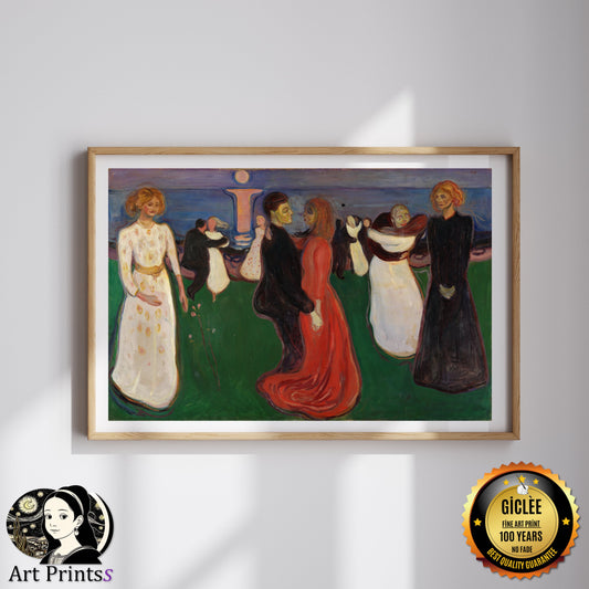 Munch - The Dance of Life (1899-1900)-Edvard Munch-ArtPrintsS