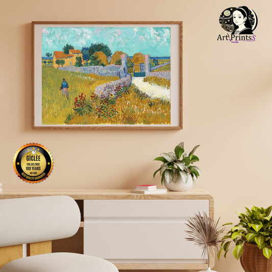 Vincent Van Gogh Farmhouse in Provence-ArtPrintsS