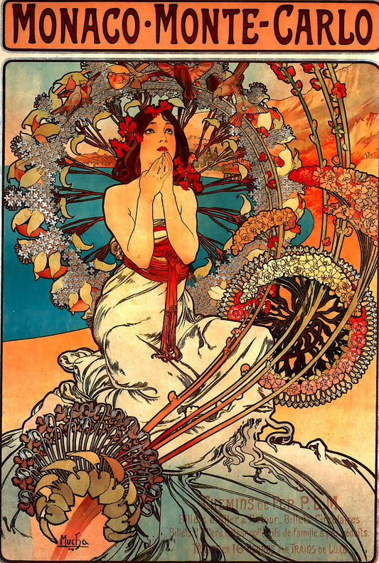 Mucha - Monaco Monte Carlo 1897-Alphonse Mucha-ArtPrintsS