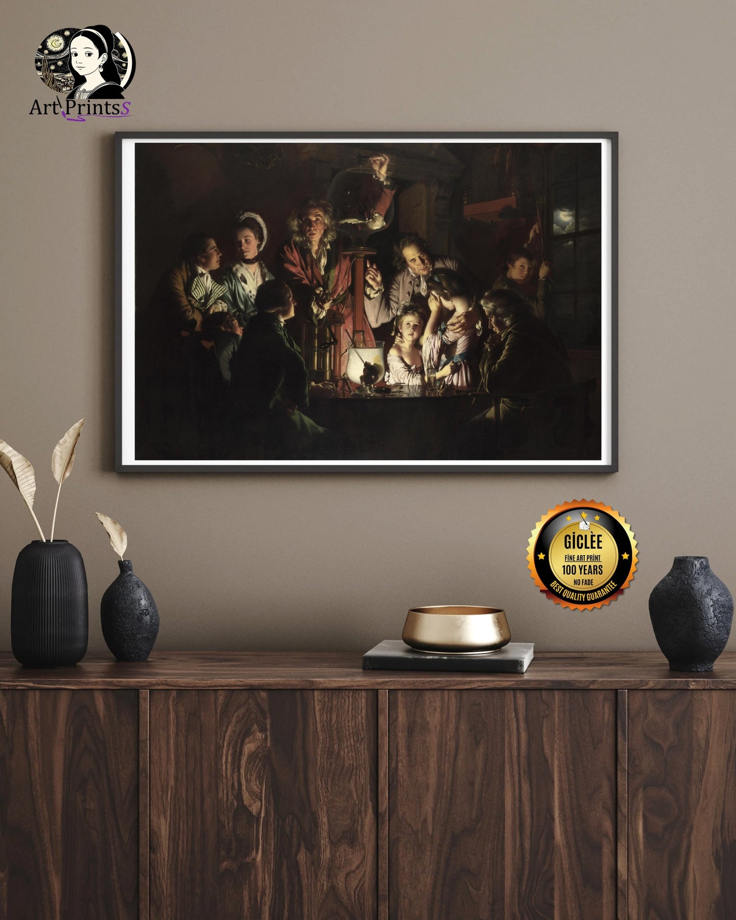 Joseph Wright of Derby - An Experiment on a Bird in an Air Pump (1768)