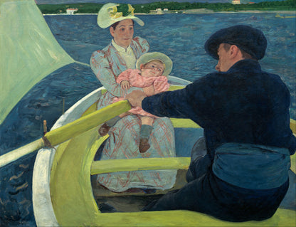 Cassatt - The Boating Party (1893/1894)-Mary Cassatt-ArtPrintsS