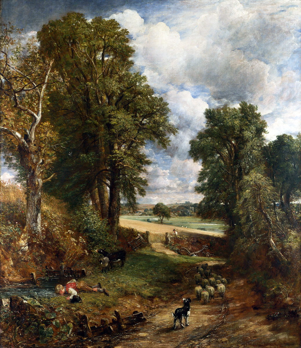 Constable - The Cornfield (1826)-John Constable-ArtPrintsS