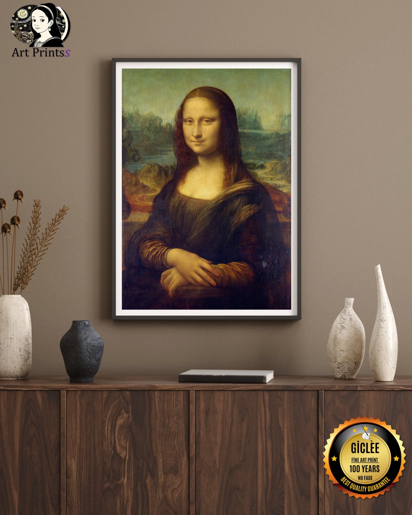 Leonardo da Vinci - Mona Lisa (1503-1506)-Leonardo da Vinci-ArtPrintsS