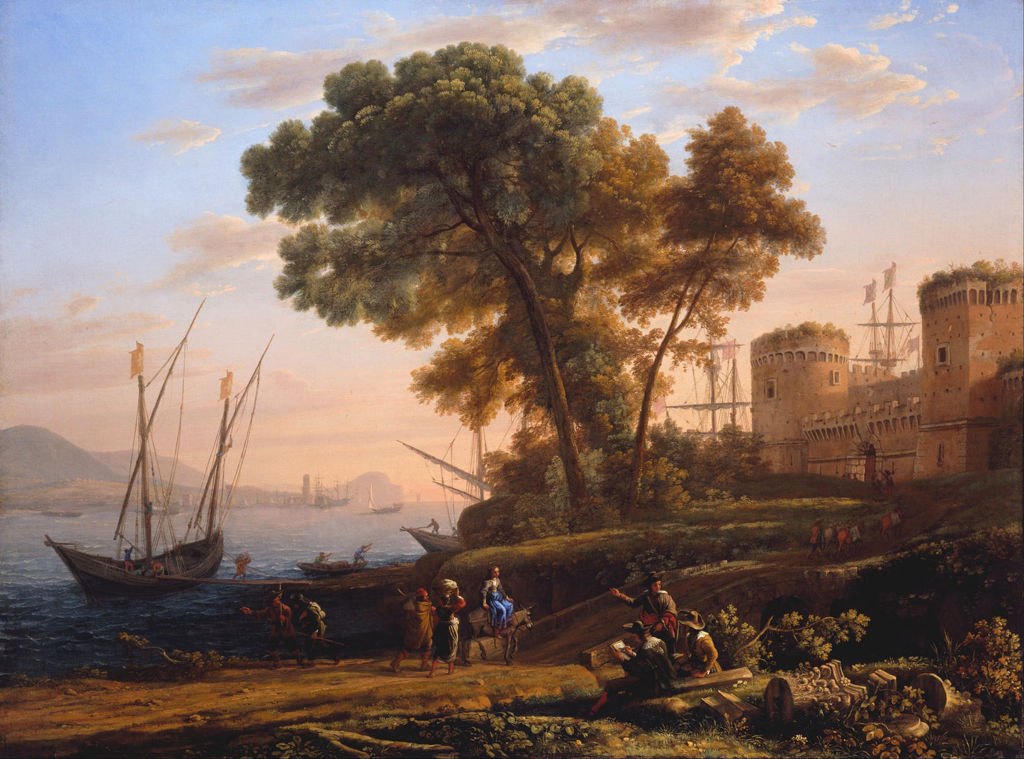 Lorrain - An Artist Studying from Nature (1639)