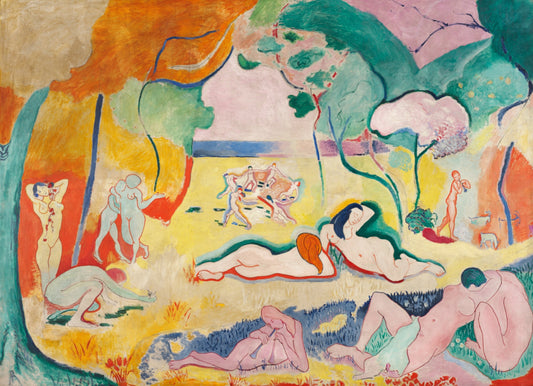 Matisse - The Joy of Life / Le Bonheur de Vivre (1906)-Henri Matisse-ArtPrintsS