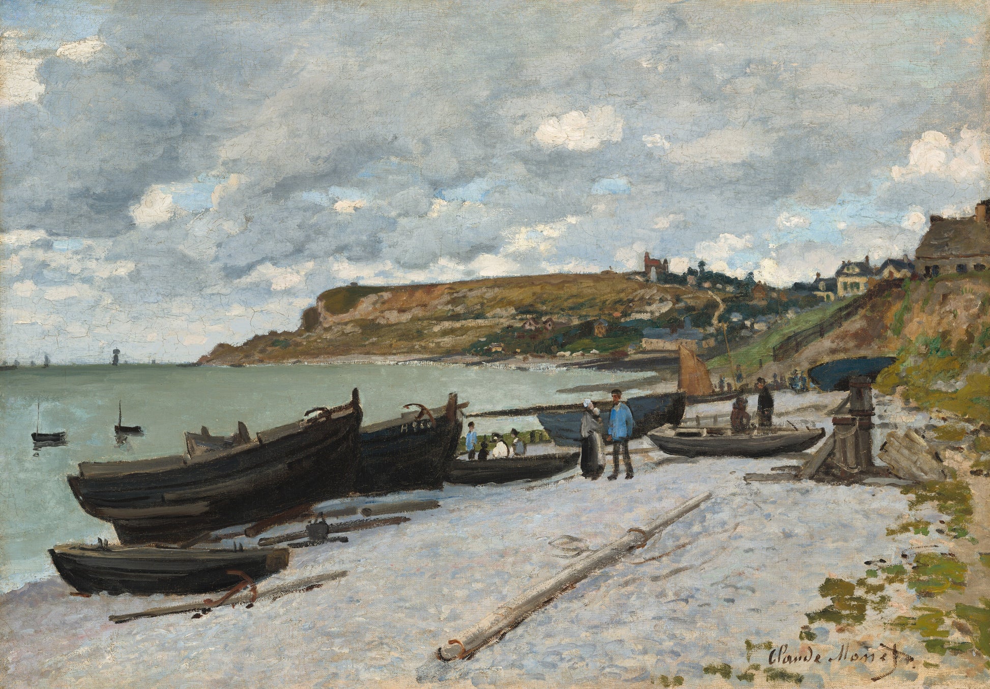 Monet - Sainte-Adresse (1867)-Claude Monet-ArtPrintsS