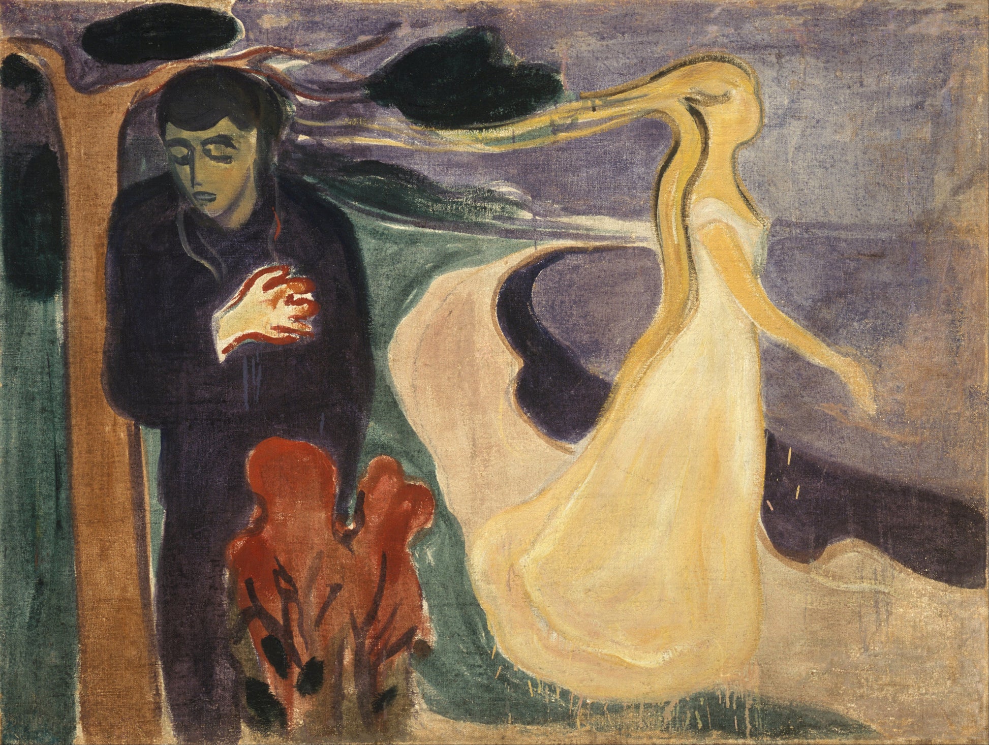 Munch - Separation (1896)-Edvard Munch-ArtPrintsS