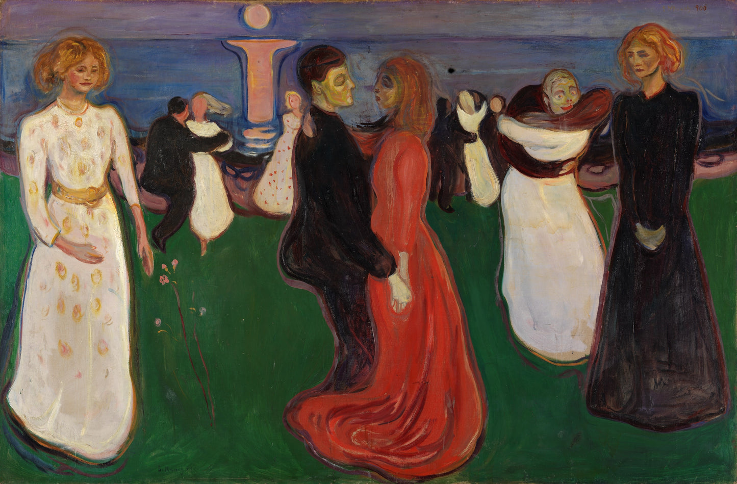 Munch - The Dance of Life (1899-1900)-Edvard Munch-ArtPrintsS