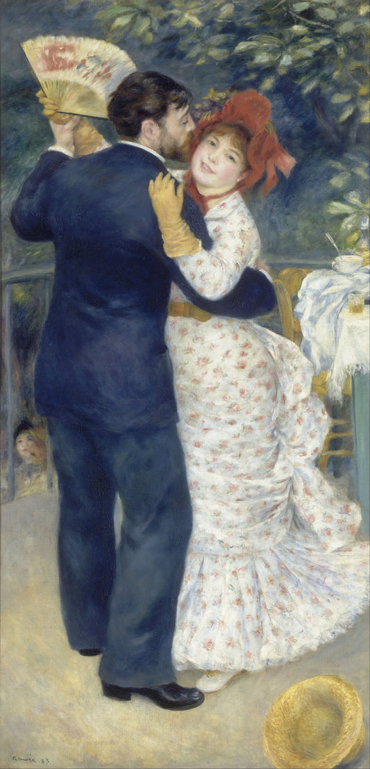 Renoir - Country Dance (1883)-Pierre-Auguste Renoir-ArtPrintsS