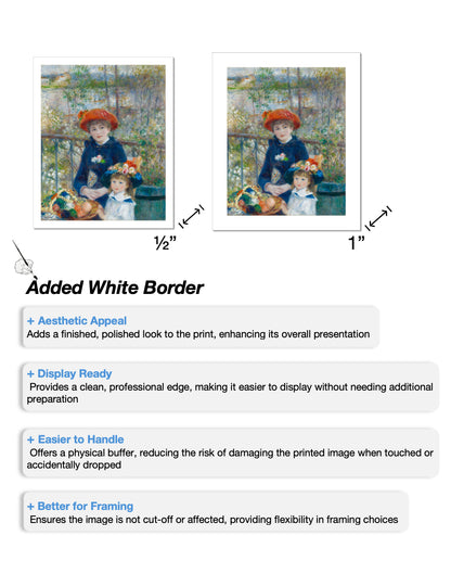 Renoir - The Two Sisters, On the Terrace (1881)-Pierre-Auguste Renoir-ArtPrintsS