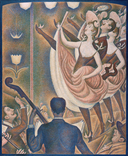 Seurat - The Can Can (1889)-Georges Seurat-ArtPrintsS