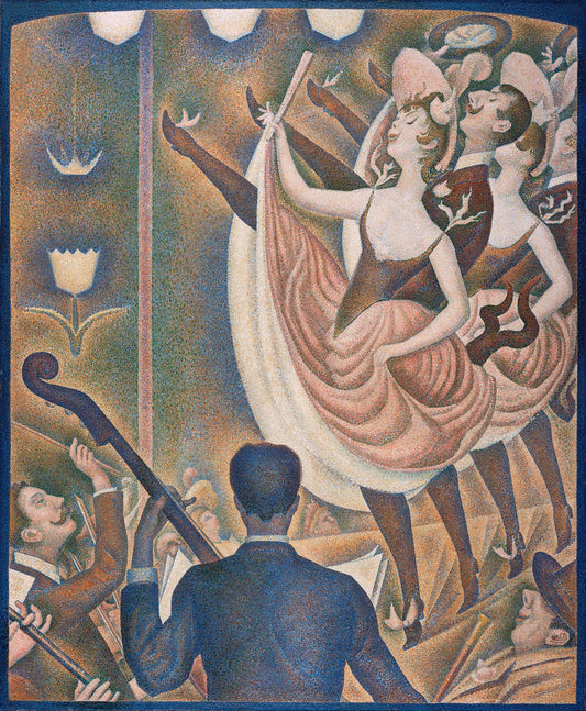 Seurat - The Can Can (1889)-Georges Seurat-ArtPrintsS