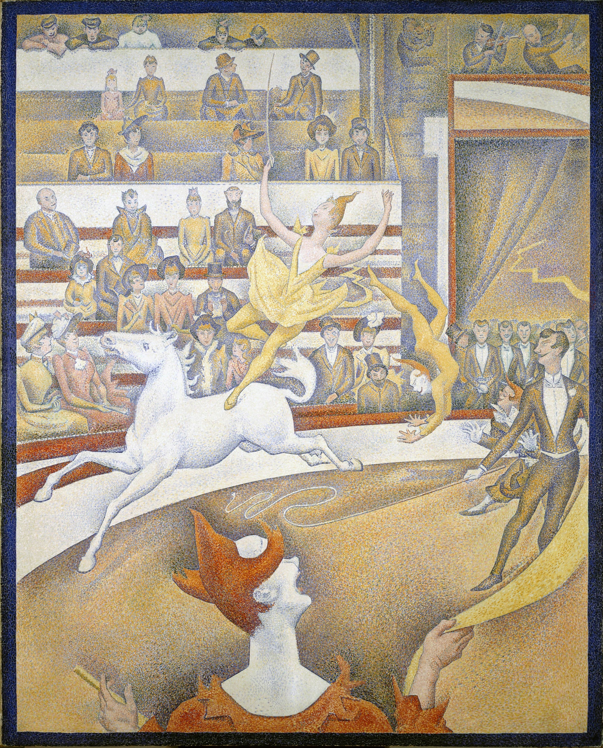 Seurat - The Circus (1891)-Georges Seurat-ArtPrintsS