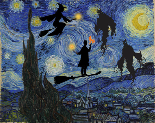 StarryNightMagicBattle-Art-Print-Funny-Mashupp-ArtPrintsS