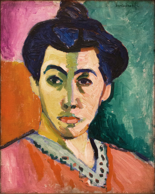 Matisse - The Green Stripe (1905)-Henri Matisse-ArtPrintsS