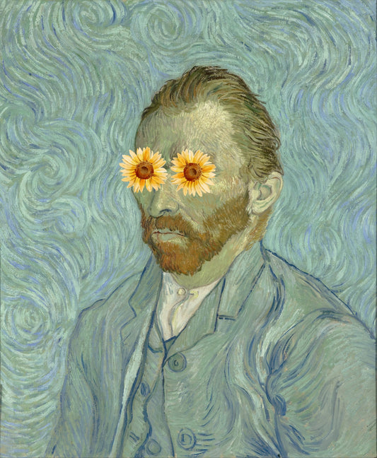 VanGogh-FunnyArtPrint-SunflowerVision-Art-Print-ArtPrintsS