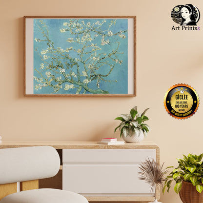Van Gogh - Almond Blossoms (1890)-Vincent Van Gogh-ArtPrintsS