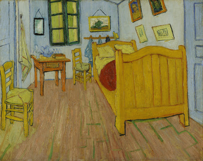 Van Gogh - Bedroom in Arles (1888)-Vincent Van Gogh-ArtPrintsS