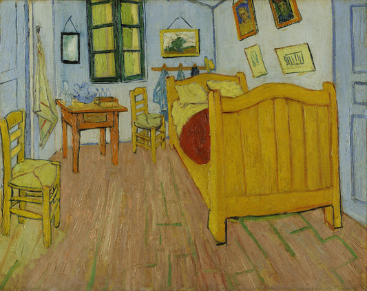 Van Gogh - Bedroom in Arles (1888)-Vincent Van Gogh-ArtPrintsS