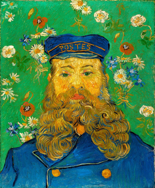 Van Gogh - Portrait of Joseph Roulin (1889)-Vincent Van Gogh-ArtPrintsS