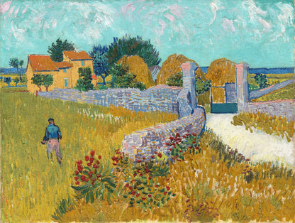 Vincent Van Gogh Farmhouse in Provence-ArtPrintsS