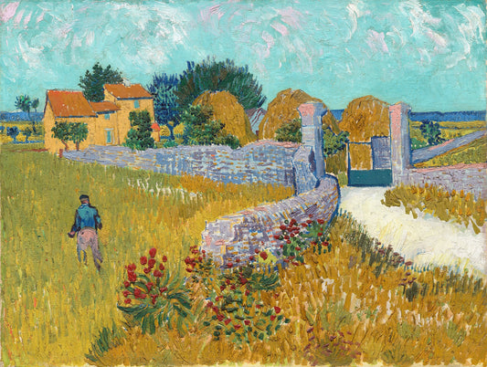 Vincent Van Gogh Farmhouse in Provence-ArtPrintsS