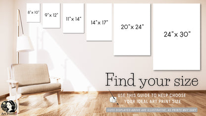 Wall Art Print Size guide - Vertical-Portrait--ArtPrintsS